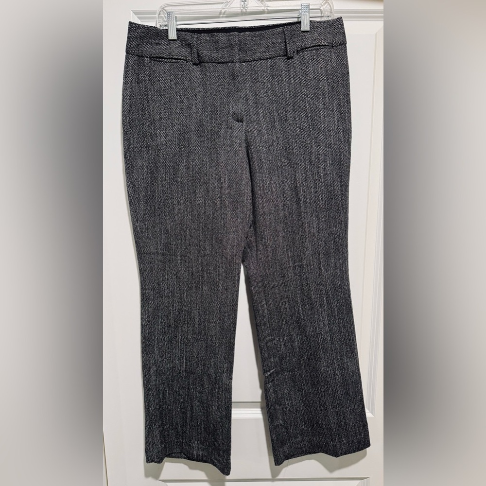 LOFT Marisa‎ Charcoal Tweed Trousers